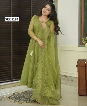 SHREE HARI SRK 5184 A DESIGNER SUITS WHOLESALE