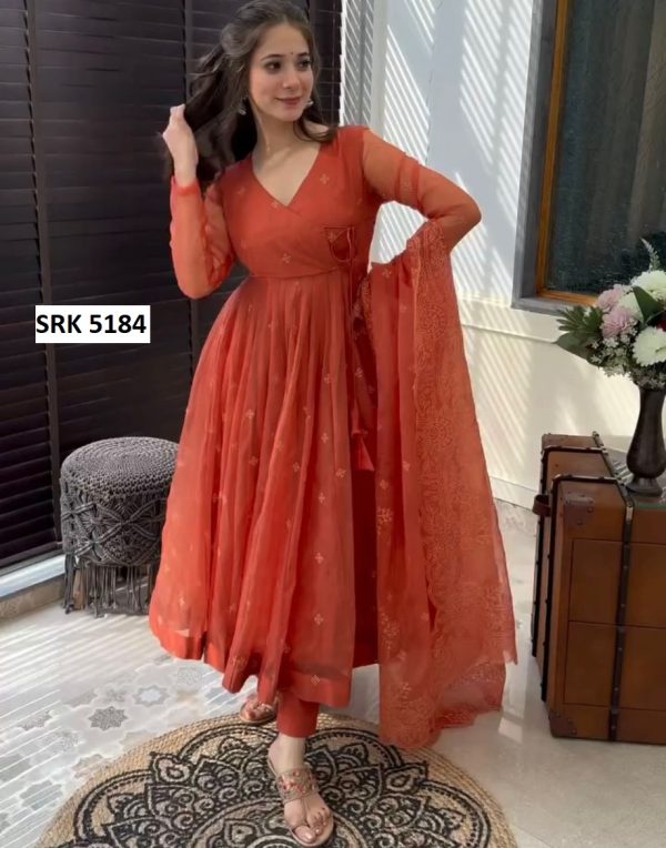 SHREE HARI SRK 5184 B DESIGNER SUITS WHOLESALE