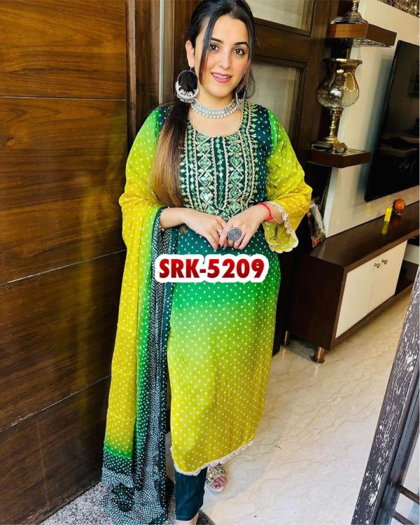 SHREE HARI SRK 5209 DESIGNER SUITS WHOLESALE