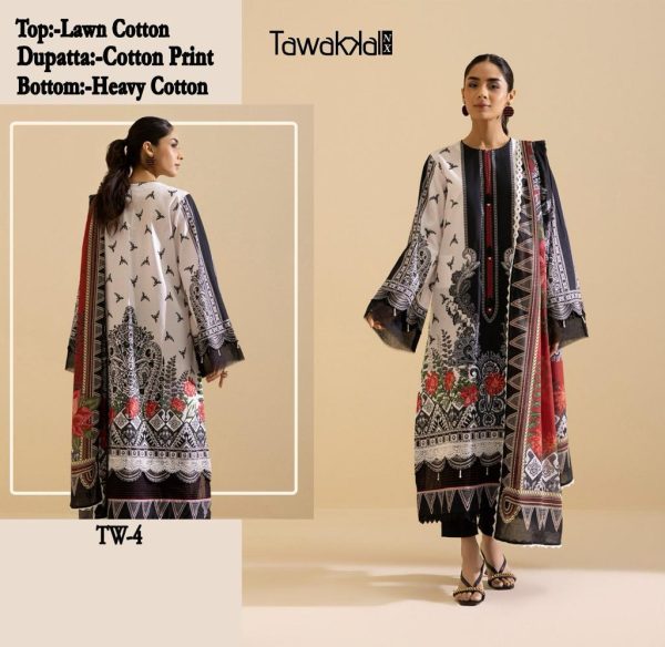 TAWAKKAL TW 4 COTTON PAKISTANI SUITS