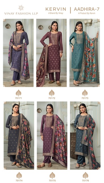 VINAY FASHION KERVIN AADHIRA VOL 7 WHOLESALE