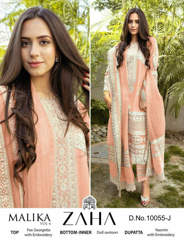 ZAHA 10055 J PAKISTANI SALWAR SUITS