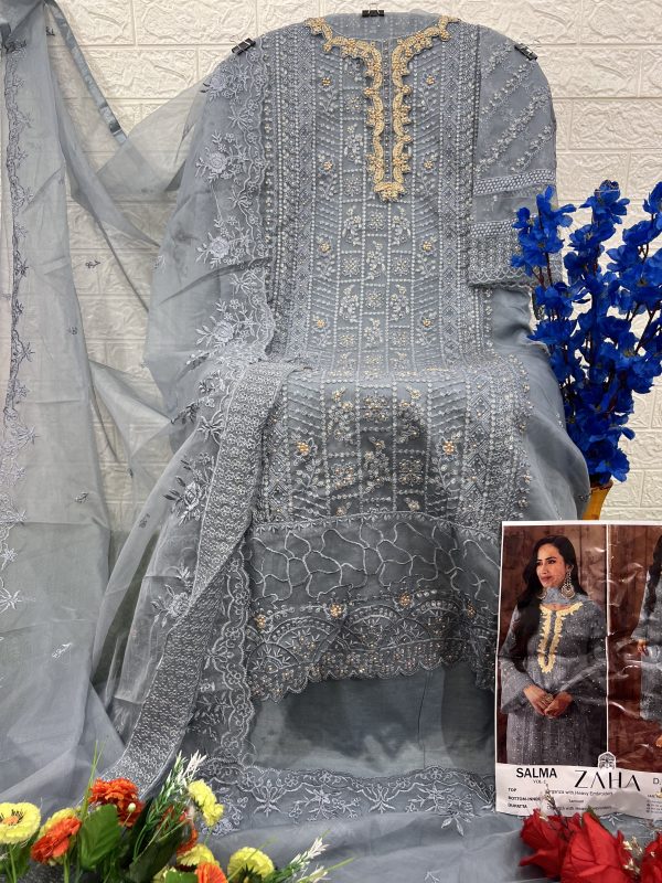 ZAHA 10350 A SALMA VOL 2 PAKISTANI SUITS