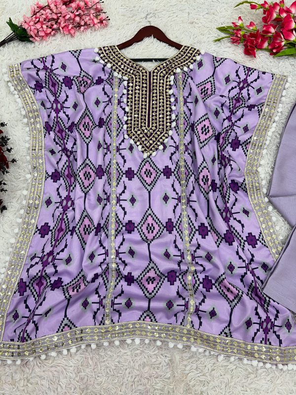 ZEEL FASHION ZF 395 A DESIGENR KAFTAN SUITS