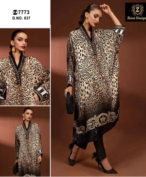 ZIAAZ DESIGNS 637 PAKISTANI SUITS IN INDIA