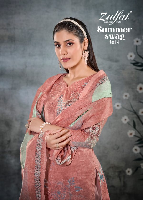 ZULFAT DESIGNER SUMMER SWAG VOL 4 WHOLESALE