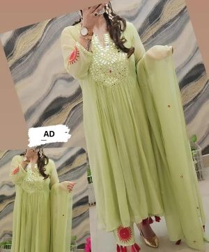 AKSHAR DESIGNER AD KANCH KALI KURTI SUITS