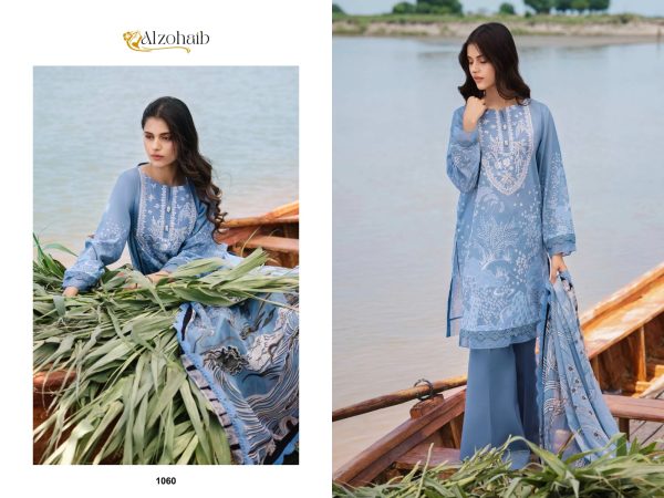 ALZOHAIB AZ 1060 M BASICS 5 COTTON SUITS