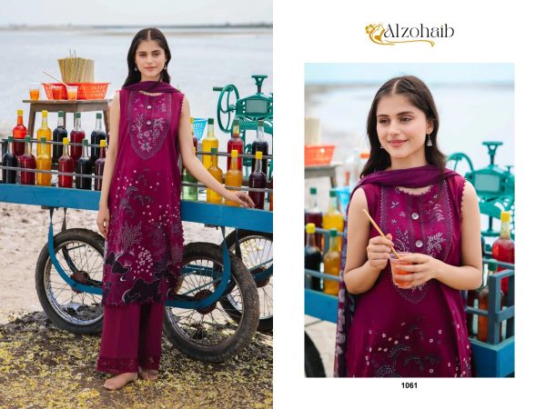 ALZOHAIB AZ 1061 M BASICS 5 COTTON SUITS