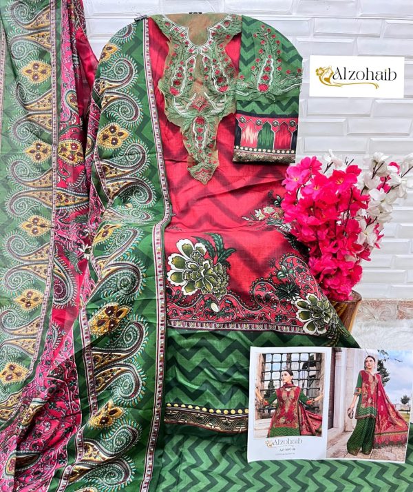 ALZOHAIB AZ 1097 B COTTON SUITS WHOLESALE