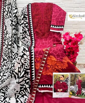 ALZOHAIB AZ 1100 B PAKISTANI COTTON SUITS