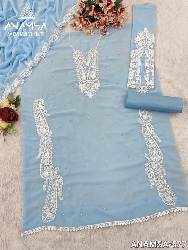 ANAMSA 577 SALWAR SUITS MANUFACTURER