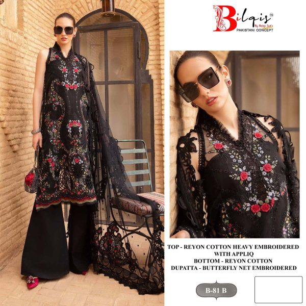 BILQIS B 81 B SALWAR SUITS WHOLESALE