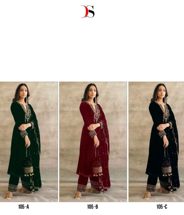 DEEPSY SUITS 105 VELVET SUITS WHOLESALER