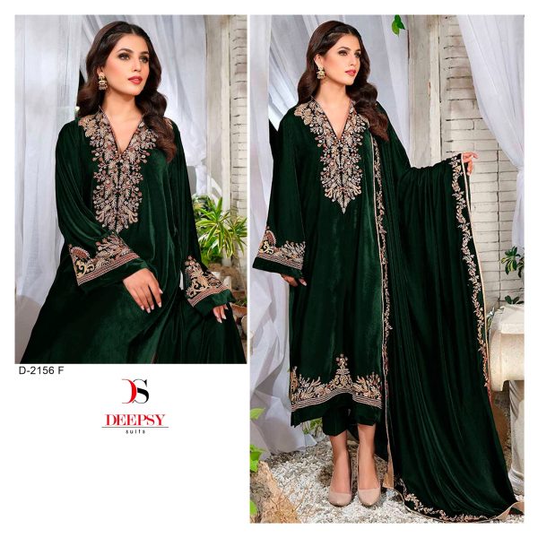 DEEPSY SUITS D 2156 F VELVET SALWAR SUITS