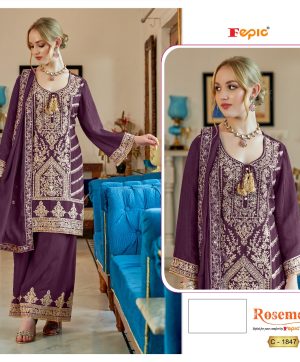 FEPIC C 1847 ROSEMEEN PAKISTANI SUITS