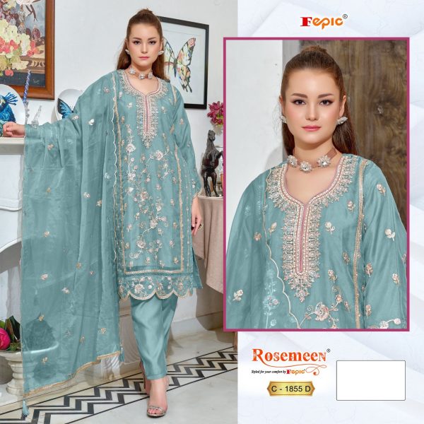 FEPIC C 1855 D ROSEMEEN SALWAR KAMEEZ