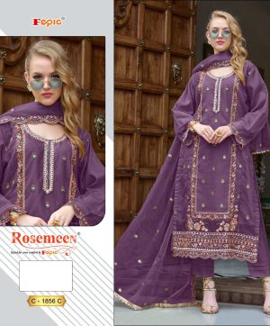 FEPIC C 1856 C ROSEMEEN SALWAR SUITS IN INDIA