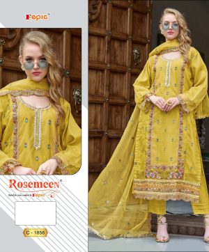 FEPIC C 1856 ROSEMEEN SALWAR SUITS IN INDIA