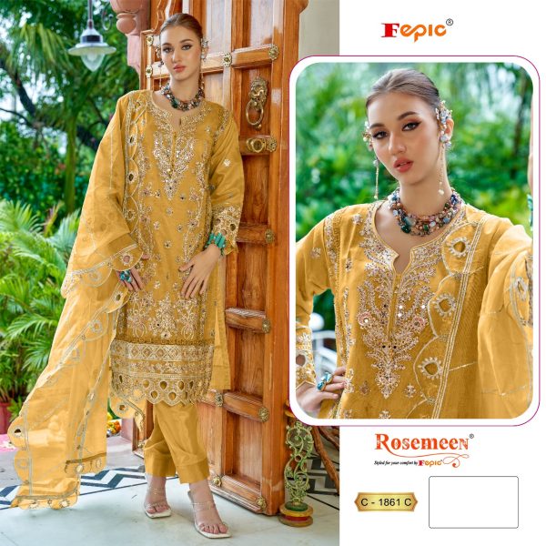 FEPIC C 1861 C ROSEMEEN SALWAR KAMEEZ WHOLESALE