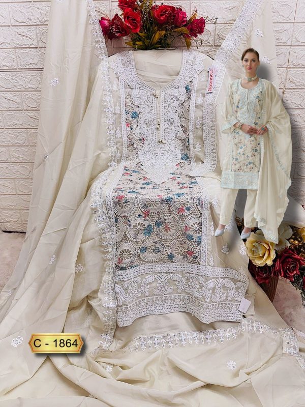 FEPIC C 1864 ROSEMEEN SALWAR SUITS