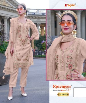 FEPIC C 1878 B ROSEMEEN SALWAR SUITS IN INDIA