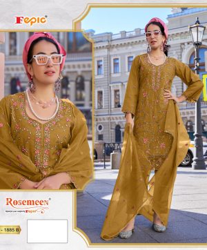 FEPIC C 1885 B ROSEMEEN PAKISTANI SUITS