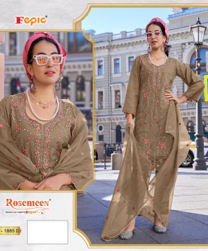 FEPIC C 1885 D ROSEMEEN PAKISTANI SUITS