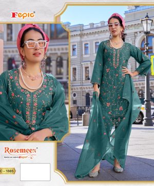 FEPIC C 1885 ROSEMEEN PAKISTANI SUITS