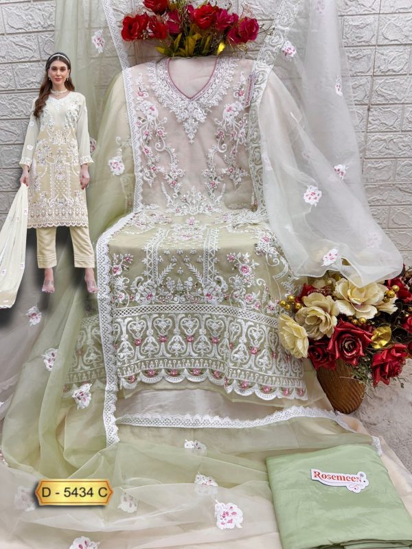 FEPIC D 5434 C ROSEMEEN SALWAR SUITS WHOLESALE