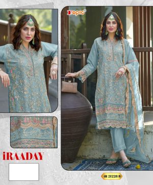 FEPIC IR 21228 B IRAADAY PAKISTANI SUITS IN INDIA