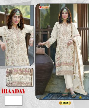 FEPIC IR 21228 C IRAADAY PAKISTANI SUITS IN INDIA