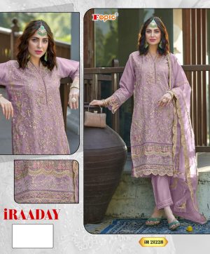 FEPIC IR 21228 IRAADAY PAKISTANI SUITS IN INDIA