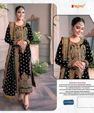 FEPIC V 17033 ROSEMEEN VELVET SUITS IN INDIA