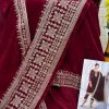 FLORENT 1019 C VELVET PAKISTANI SUITS IN INDIA