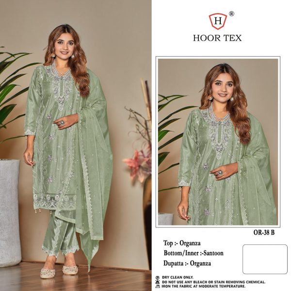 HOOR TEX OR 38 B PAKISTANI SALWAR SUITS