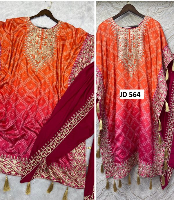 JENNY DESIGNER JD 564 A KAFTAN SUITS WHOLESALE