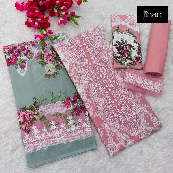 JIHAN 3440 NEEDLE WONDER VOL 3 LAWN SUITS