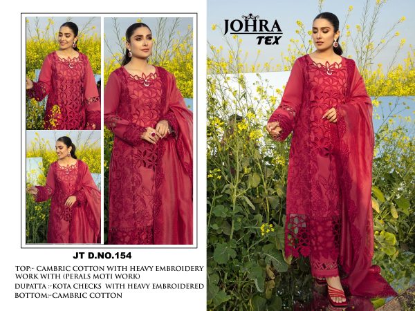 JOHRA TEX JT 154 COTTON SUITS WHOLESALE