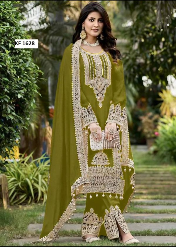 KARMA FASHION KF 1628 C DESIGNER SALWAR SUITS