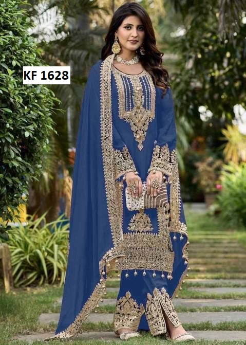 KARMA FASHION KF 1628 D DESIGNER SALWAR SUITS