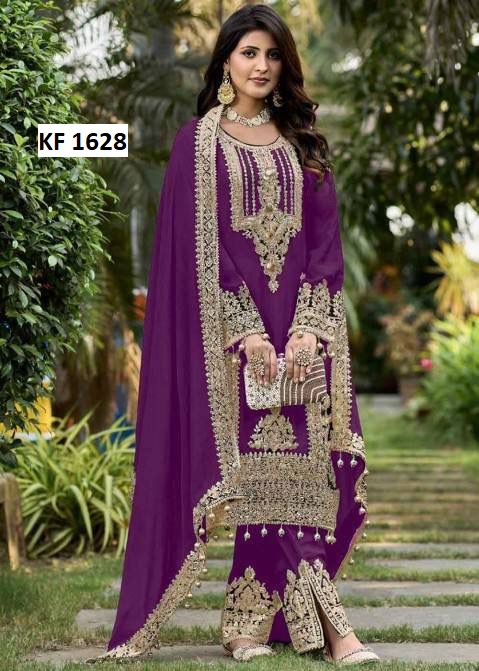 KARMA FASHION KF 1628 E DESIGNER SALWAR SUITS