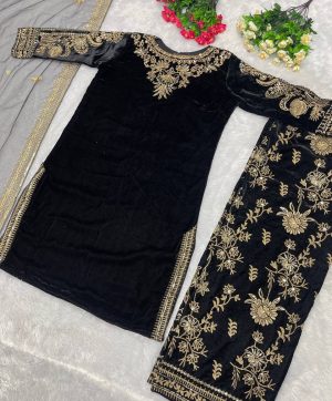 KARMA FASHION ST 118 B VELVET SUITS WHOLESALE