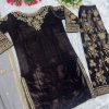 KARMA FASHION ST 118 C VELVET SUITS WHOLESALE