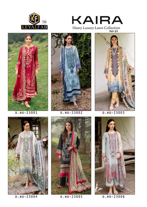 KEVAL FAB KAIRA VOL 23 WHOLESALE