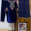 LC 1167 A DESIGNER VELVET SALWAR SUITS