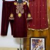 LC 1167 B DESIGNER VELVET SALWAR SUITS