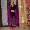 LC 908 B DESIGNER VELVET PAKISTANI SUITS