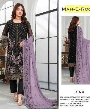 MAAH E ROOH 4142 A PAKISTANI SUITS IN INDIA