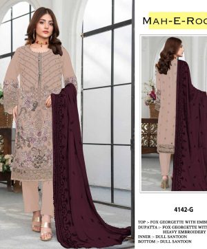 MAAH E ROOH 4142 G PAKISTANI SUITS IN INDIA